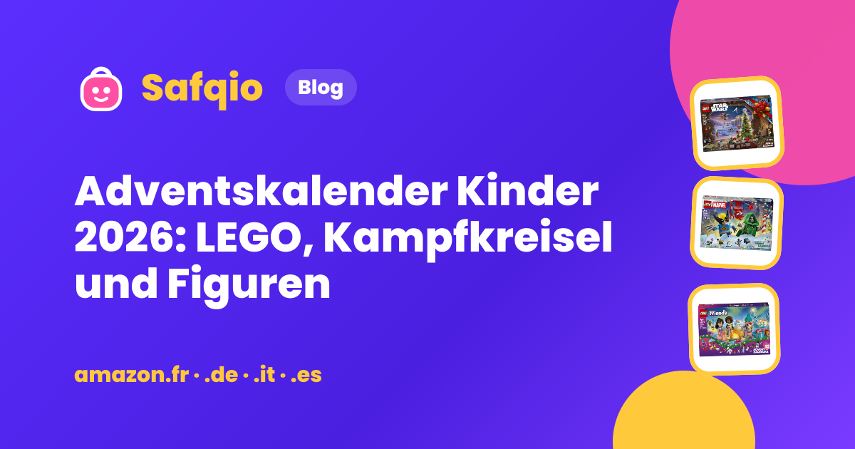 Adventskalender Kinder 2026: LEGO, Kampfkreisel und Figuren