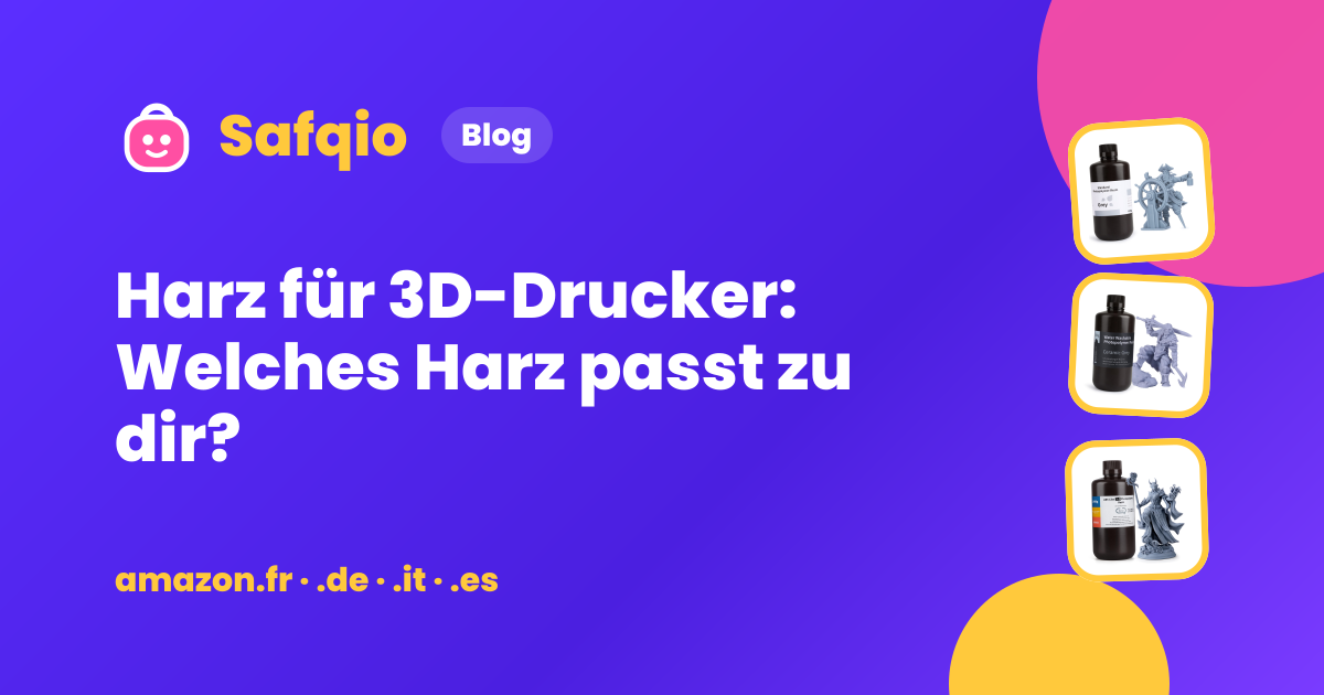 Harz für 3D-Drucker: Welches Harz passt zu dir?